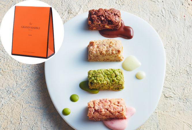 マーブルクランチ ミニ アソート（オレンジ）6個入