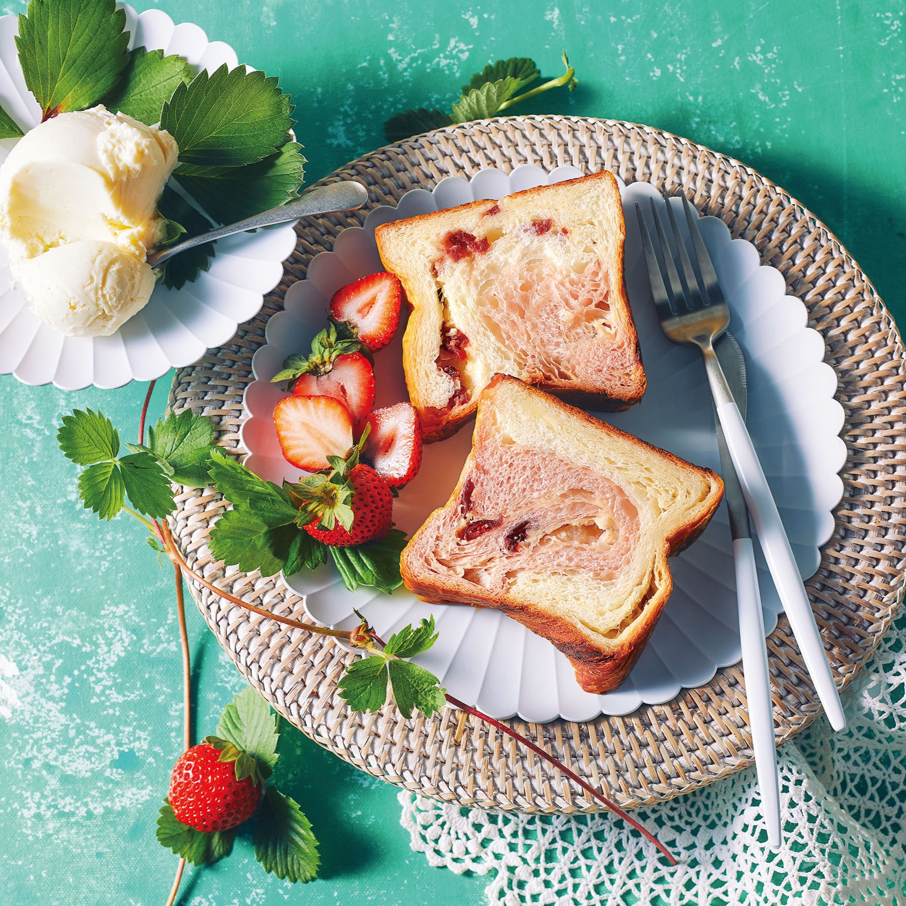 苺フロマージュ正方形